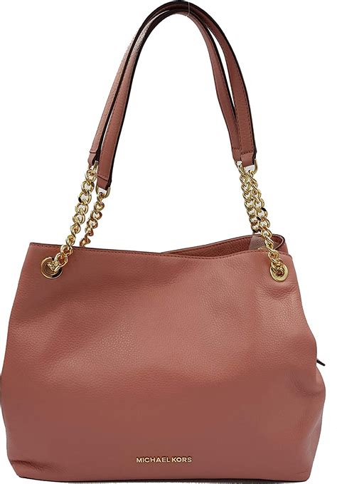 michael kors jet set chain shoulder tote genuine leather